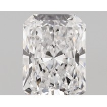 Lab Created 1.16 Carat D-VS2 Radiant Cut Diamond