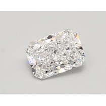 Lab Created 0.65 Carat D-VS1 Radiant Cut Diamond