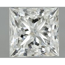 0.90 Carat J-VS1 Princess Cut Natural Diamond Certified By GIA