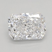 Lab Created 0.84 Carat D-VS1 Radiant Cut Diamond