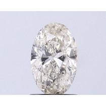 1.00 Carat I-SI2 Oval Natural Diamond