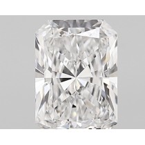 Lab Created 1.26 Carat D-VVS1 Radiant Cut Diamond