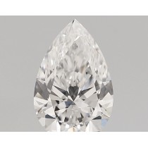 Lab Created 1.34 Carat D-VS1 Pear Shaped Diamond