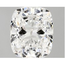 Lab Created 1.39 Carat D-VVS2 Cushion Cut Diamond Lab Created 1.39 Carat D-VVS2 Cushion Cut Diamond