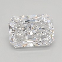 Lab Created 0.82 Carat D-VS1 Radiant Cut Diamond