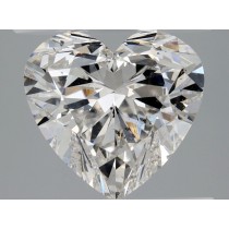 2.01 Carat E-SI1 Heart Shaped Natural Diamond Certified By GIA 2.01 Carat E-SI1 Heart Shaped Natural Diamond Certified By GIA