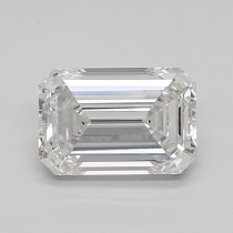 Lab Created 0.89 Carat D-VS2 Emerald Cut Diamond Lab Created 0.89 Carat D-VS2 Emerald Cut Diamond