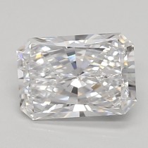 Lab Created 0.97 Carat D-VS1 Radiant Cut Diamond