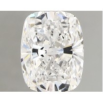 Lab Created 1.01 Carat D-SI1 Cushion Cut Diamond