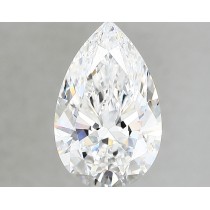 Lab Created 2.33 Carat D-VVS2 Pear Shaped Diamond