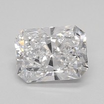 Lab Created 0.63 Carat D-VS1 Radiant Cut Diamond
