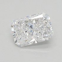 Lab Created 0.65 Carat D-VS1 Radiant Cut Diamond