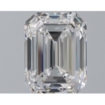 6.01 Carat D-VS1 Emerald Cut Natural Diamond