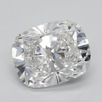 Lab Created 0.86 Carat E-VS1 Cushion Cut Diamond