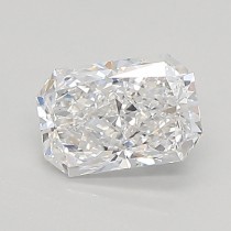 Lab Created 0.72 Carat D-VS1 Radiant Cut Diamond