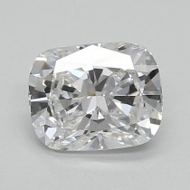 Lab Created 0.86 Carat E-VS1 Cushion Cut Diamond