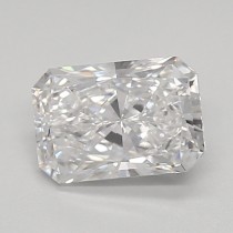 Lab Created 0.80 Carat D-VS1 Radiant Cut Diamond