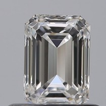 0.59 Carat D-VVS1 Emerald Cut Natural Diamond 0.59 Carat D-VVS1 Emerald Cut Natural Diamond