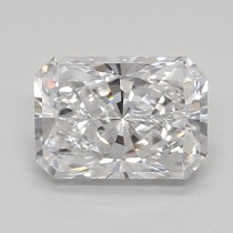 Lab Created 0.90 Carat D-VS1 Radiant Cut Diamond