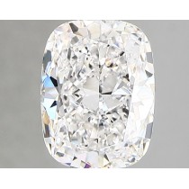 Lab Created 2.01 Carat E-VS2 Cushion Cut Diamond