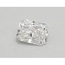 Lab Created 0.57 Carat D-VS1 Radiant Cut Diamond