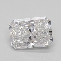 Lab Created 0.56 Carat D-VS1 Radiant Cut Diamond