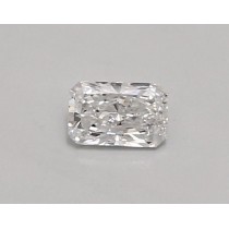 Lab Created 0.31 Carat D-VVS1 Radiant Cut Diamond