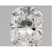 Lab Created 1.86 Carat D-VVS2 Cushion Cut Diamond