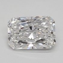Lab Created 0.76 Carat D-VS2 Radiant Cut Diamond