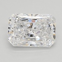 Lab Created 0.94 Carat D-VS1 Radiant Cut Diamond