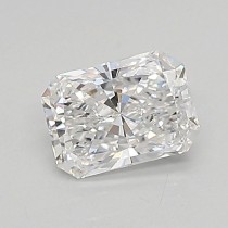 Lab Created 0.60 Carat D-VS2 Radiant Cut Diamond