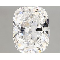 Lab Created 1.35 Carat E-VS1 Cushion Cut Diamond