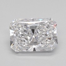 Lab Created 0.94 Carat D-SI1 Radiant Cut Diamond