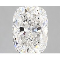 Lab Created 2.03 Carat E-VS1 Cushion Cut Diamond Lab Created 2.03 Carat E-VS1 Cushion Cut Diamond