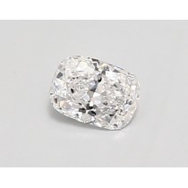 Lab Created 0.39 Carat D-VVS2 Cushion Cut Diamond
