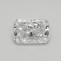 Lab Created 0.43 Carat D-VS1 Radiant Cut Diamond