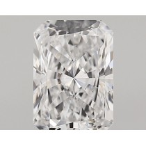 Lab Created 1.58 Carat D-VS2 Radiant Cut Diamond