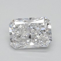 Lab Created 0.56 Carat D-VS1 Radiant Cut Diamond
