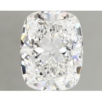 Lab Created 1.50 Carat D-VVS2 Cushion Cut Diamond