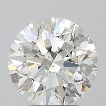 3.01 Carat I-SI2 Round Natural Diamond Certified By HRD 3.01 Carat I-SI2 Round Natural Diamond Certified By HRD