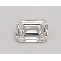 Lab Created 0.65 Carat E-IF Emerald Cut Diamond