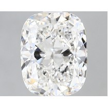 Lab Created 2.01 Carat E-VVS2 Cushion Cut Diamond