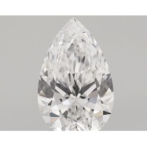 Lab Created 1.63 Carat D-VS1 Pear Shaped Diamond