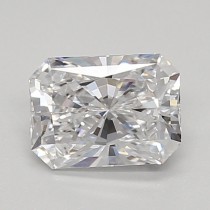 Lab Created 0.73 Carat D-VS1 Radiant Cut Diamond