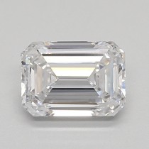 Lab Created 0.82 Carat D-VS2 Emerald Cut Diamond Lab Created 0.82 Carat D-VS2 Emerald Cut Diamond