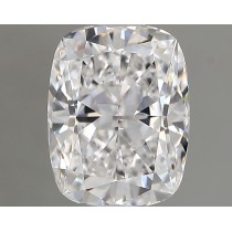 Lab Created 1.51 Carat D-VVS2 Cushion Cut Diamond Lab Created 1.51 Carat D-VVS2 Cushion Cut Diamond