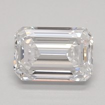 Lab Created 0.95 Carat D-VS1 Emerald Cut Diamond Lab Created 0.95 Carat D-VS1 Emerald Cut Diamond