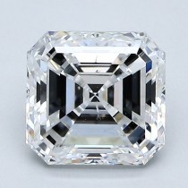 2.01 Carat F-SI1 Asscher Cut Natural Diamond 2.01 Carat F-SI1 Asscher Cut Natural Diamond