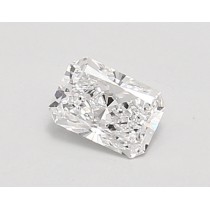 Lab Created 0.51 Carat D-VVS1 Radiant Cut Diamond