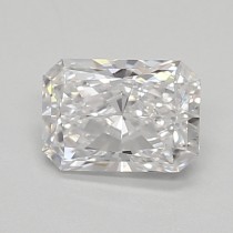 Lab Created 0.65 Carat D-VS2 Radiant Cut Diamond